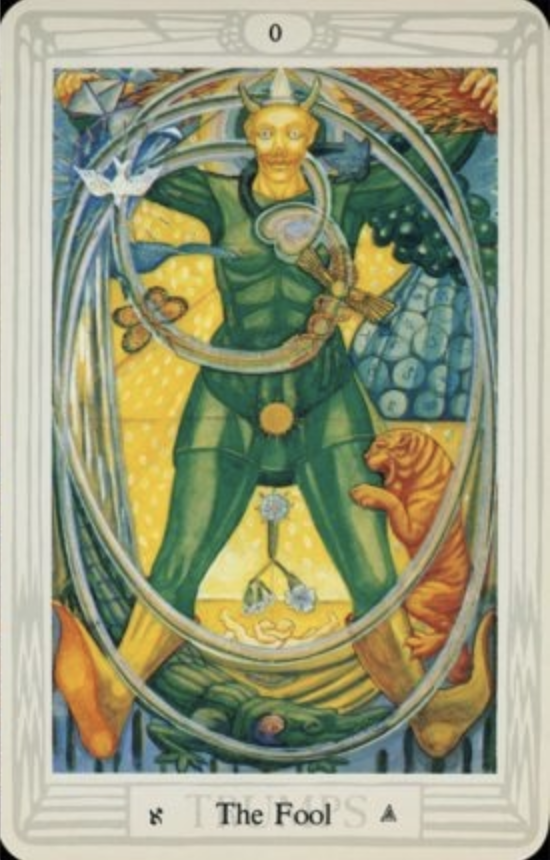 The Fool (Tarot Triptych) - Tetragrammaton